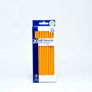 Yellow HB Pencils With Erasers