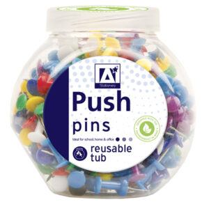 Reusable Push Pins in Tub 175pc