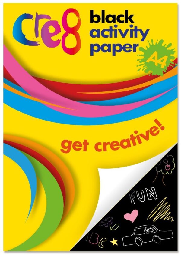 Cre8 Black Activity Paper - Image 2